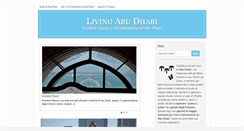 Desktop Screenshot of livingabudhabi.com